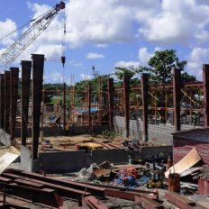 Cargo Shed Construction